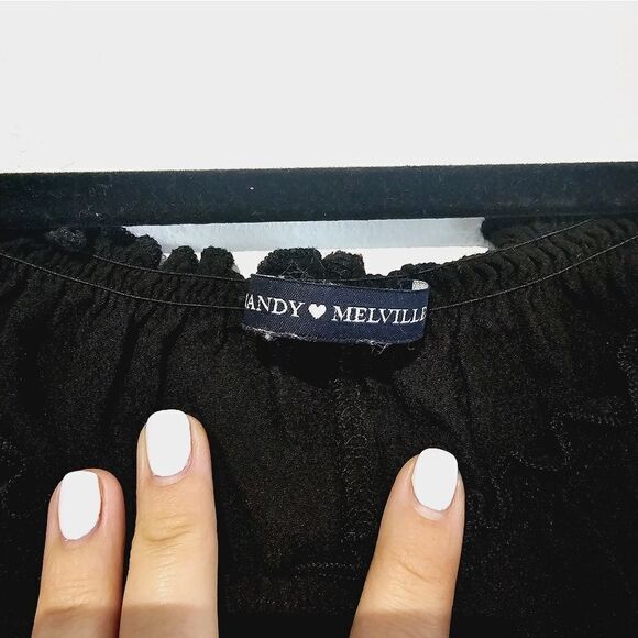 Brandy Melville ruffled crop - Picture 4 of 4